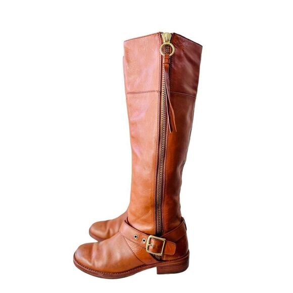 COACH JOLENE RIDING BOOTS SIZE 6.5 - Picture 1 of 10